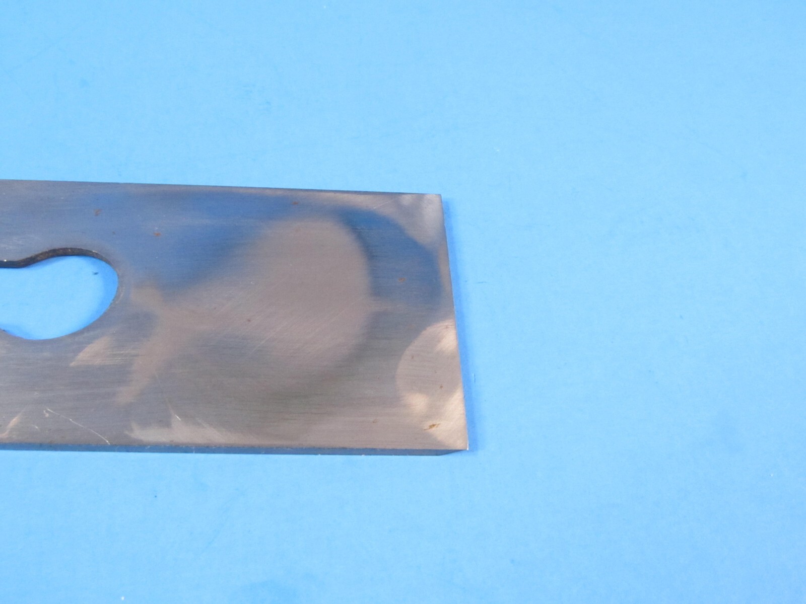 2" iron blade cutter for Stanley 4 5 similar wood plane notched rectangle ref D