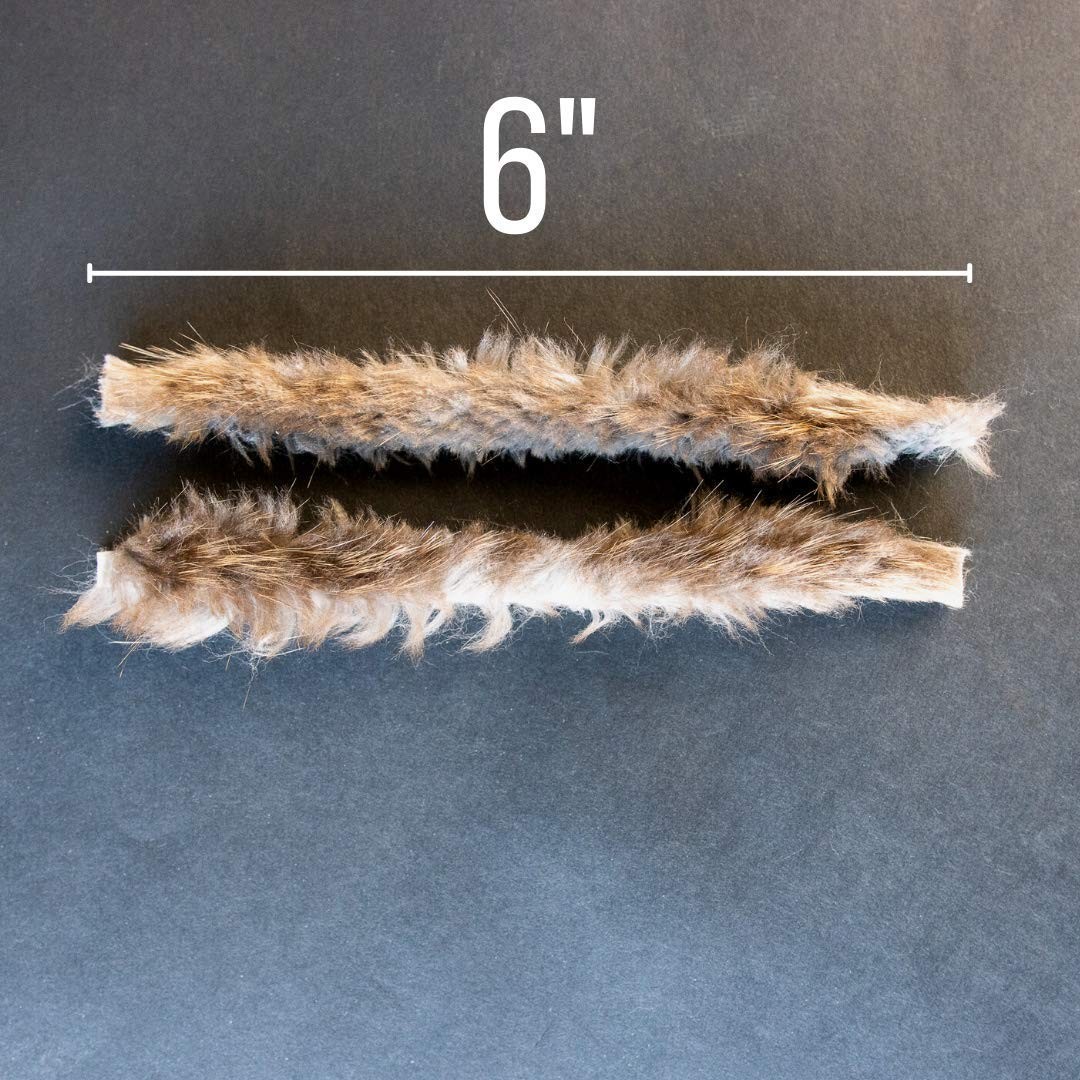 Shatterproof Archery Beaver Fur Bowstring Silencers Bow String Silencers for ...