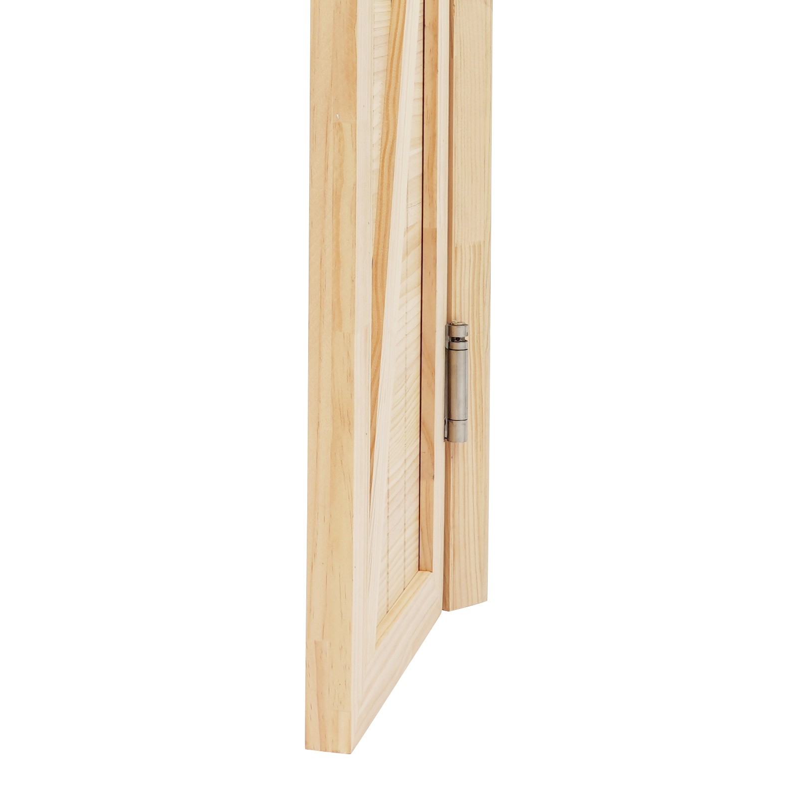 Entrance Partition Doors Solid Wood Double-Door Leaf Partition Door 80x90cm