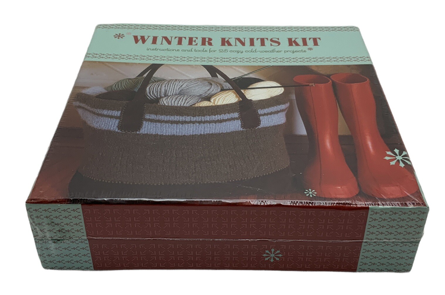 Winter Knits Kit Instructions & Tools for 25 Cozy Projects Holiday Patterns New