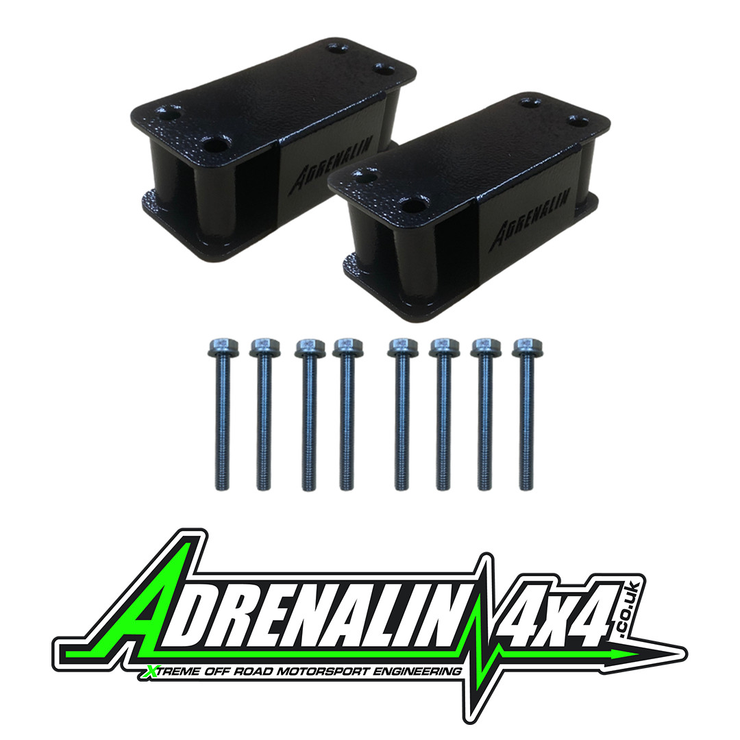 +2" Cross member spacers for all Land Rover Discovery 2 models 1998-2004
