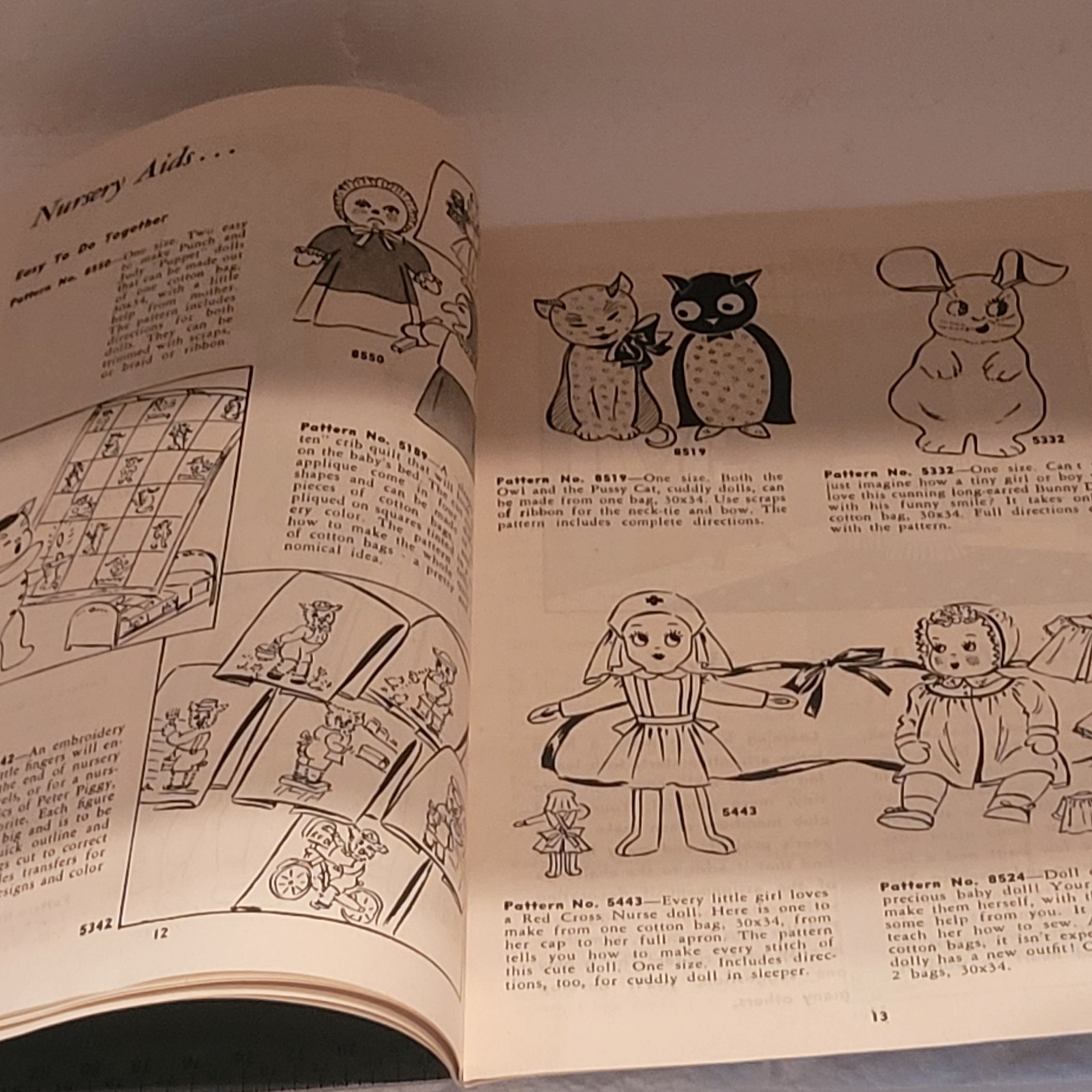 VTG Mail Order M.O. Sewing Patterns 1940s Bag Magic