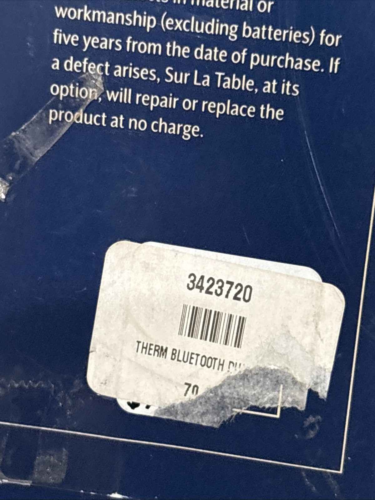 Sur La Table CDN BT482 Bluetooth Dual Probe BBQ Thermometer & Timer New Open Box