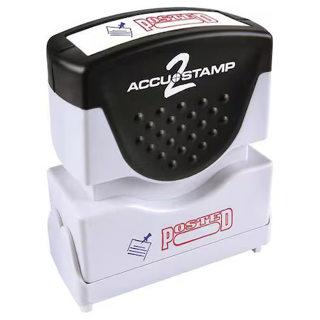 Cosco 038914 Accu-Stamp 2 Shutter Posted 2 Color