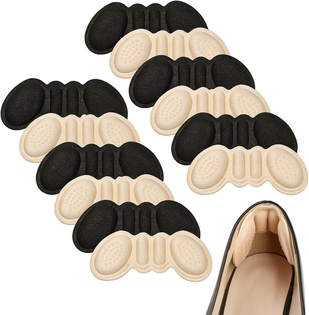 6 Pairs Heel Pads for Shoes Women, Heel Grips Cushion Inserts for Loose Shoes