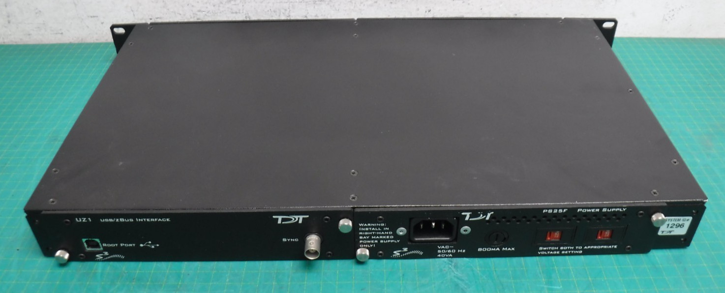 TDT PA5 (2x) Programmable Attenuators + PS25F + UZ1 USB2.0 zBus Interface