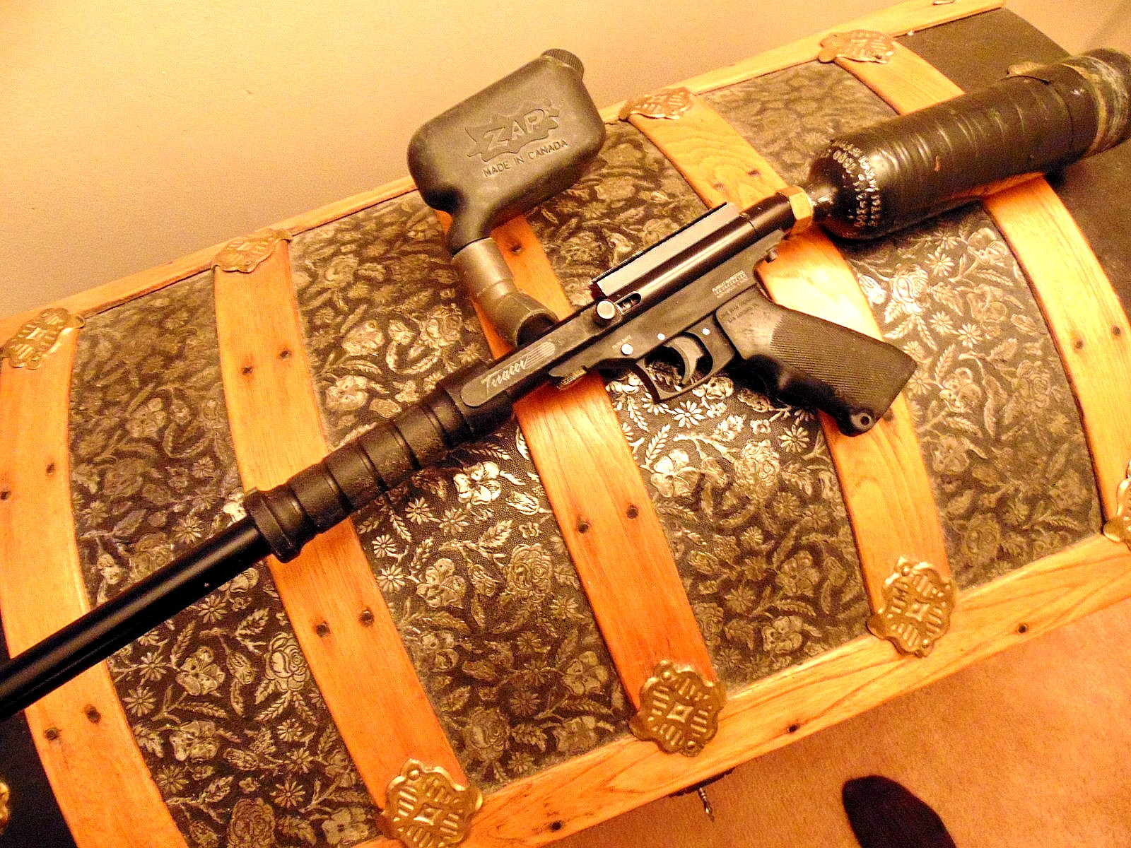 PMI TRRACER pump Paintball CO2 MARKER Vintage 1980's Made in U.S.A.