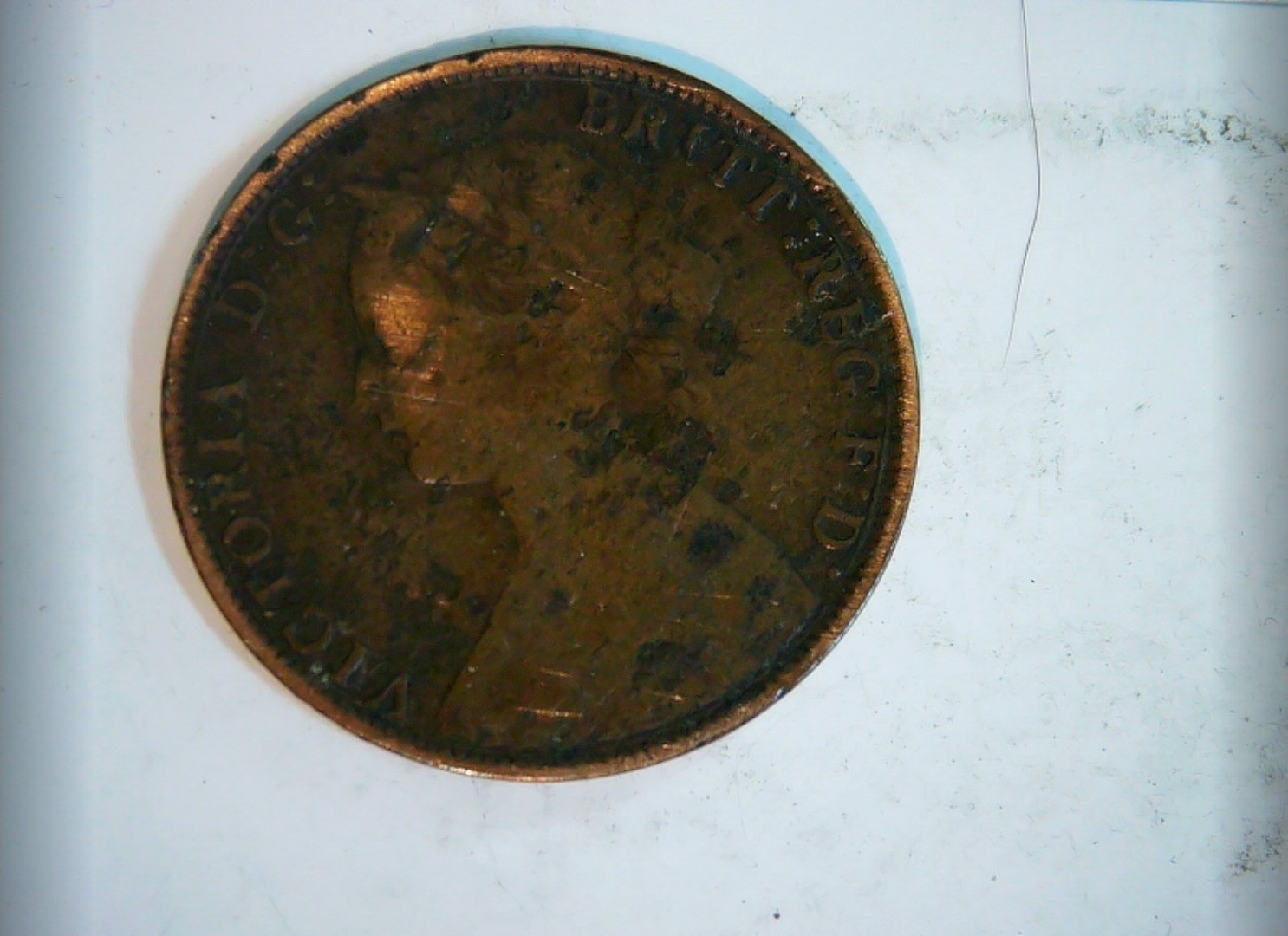 Canada 1861 1 Cent Victoria (Province of Canada) Large Cent Coin