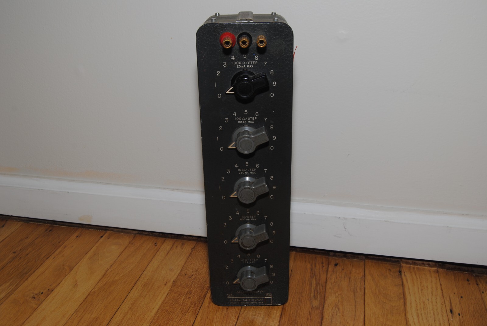 General Radio type 1432-N Decade Resistor / works