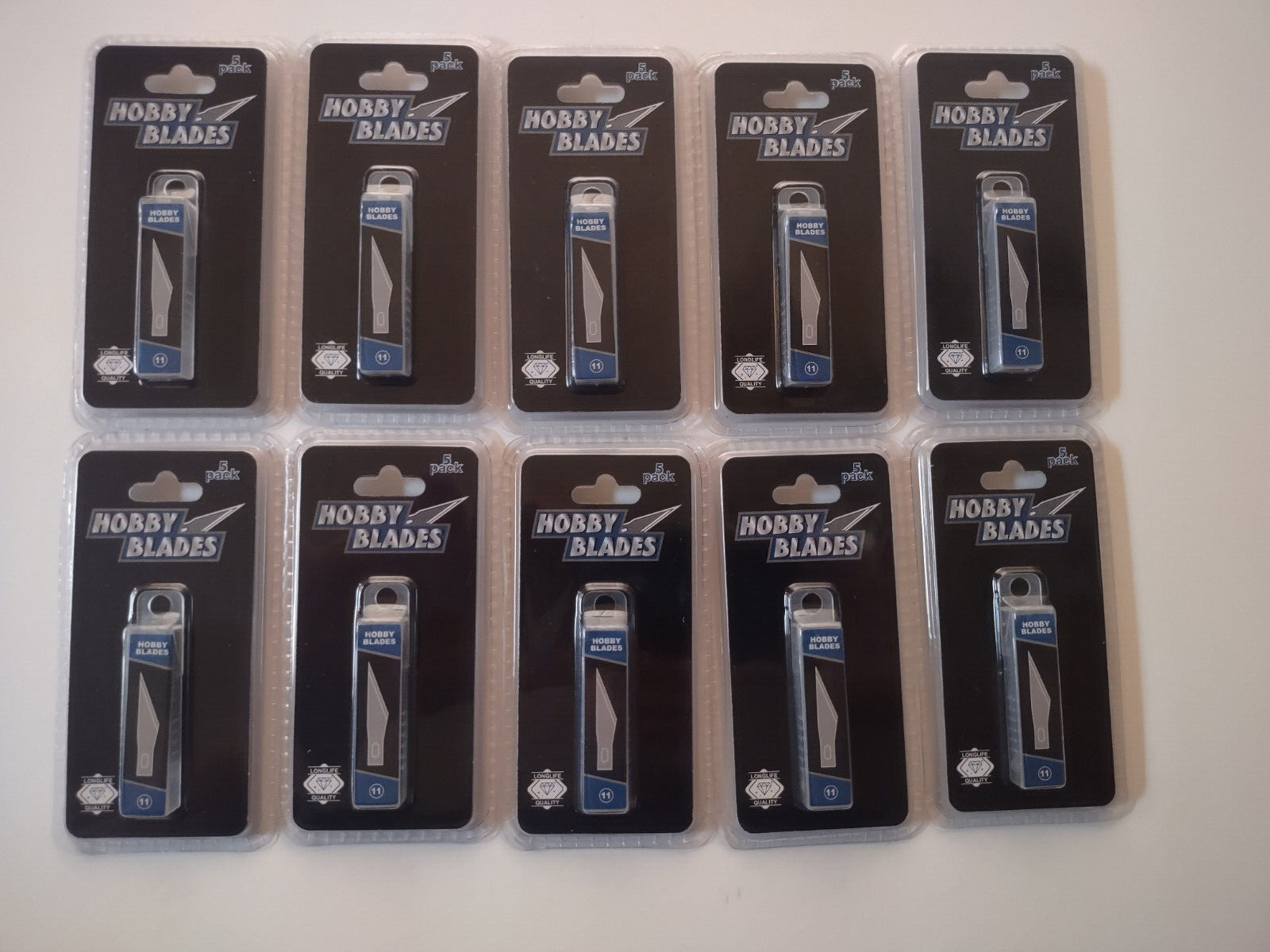 #11 Hobby / Craft Blades 10X 5PK (50 Blades)