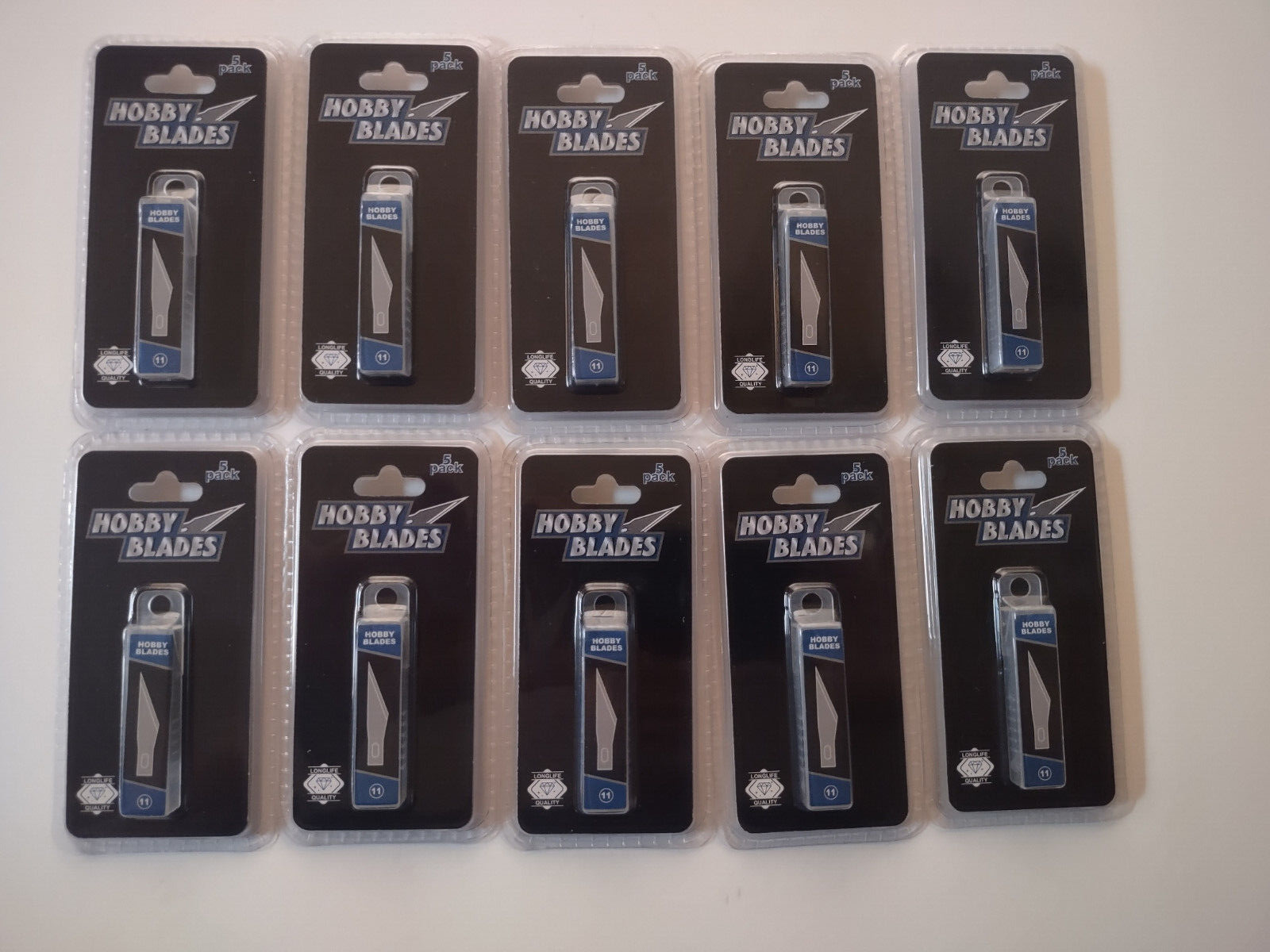 #11 Hobby / Craft Blades 10X 5PK (50 Blades)