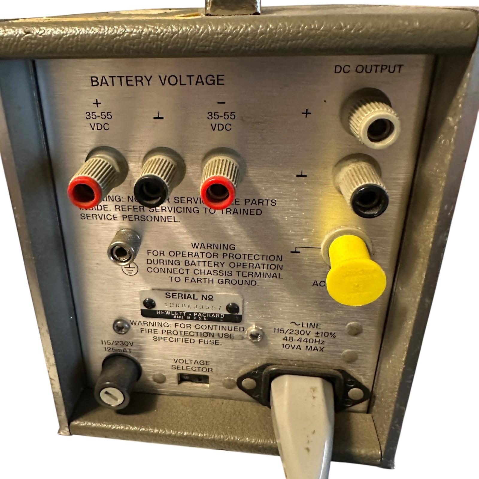 Hewlett Packard HP 400E AC Millivolt Meter