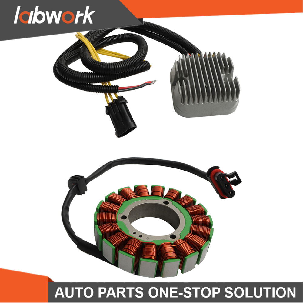 Labwork Stator and Mosfet Voltage Rectifier Regulator For Polaris Sportsman 450