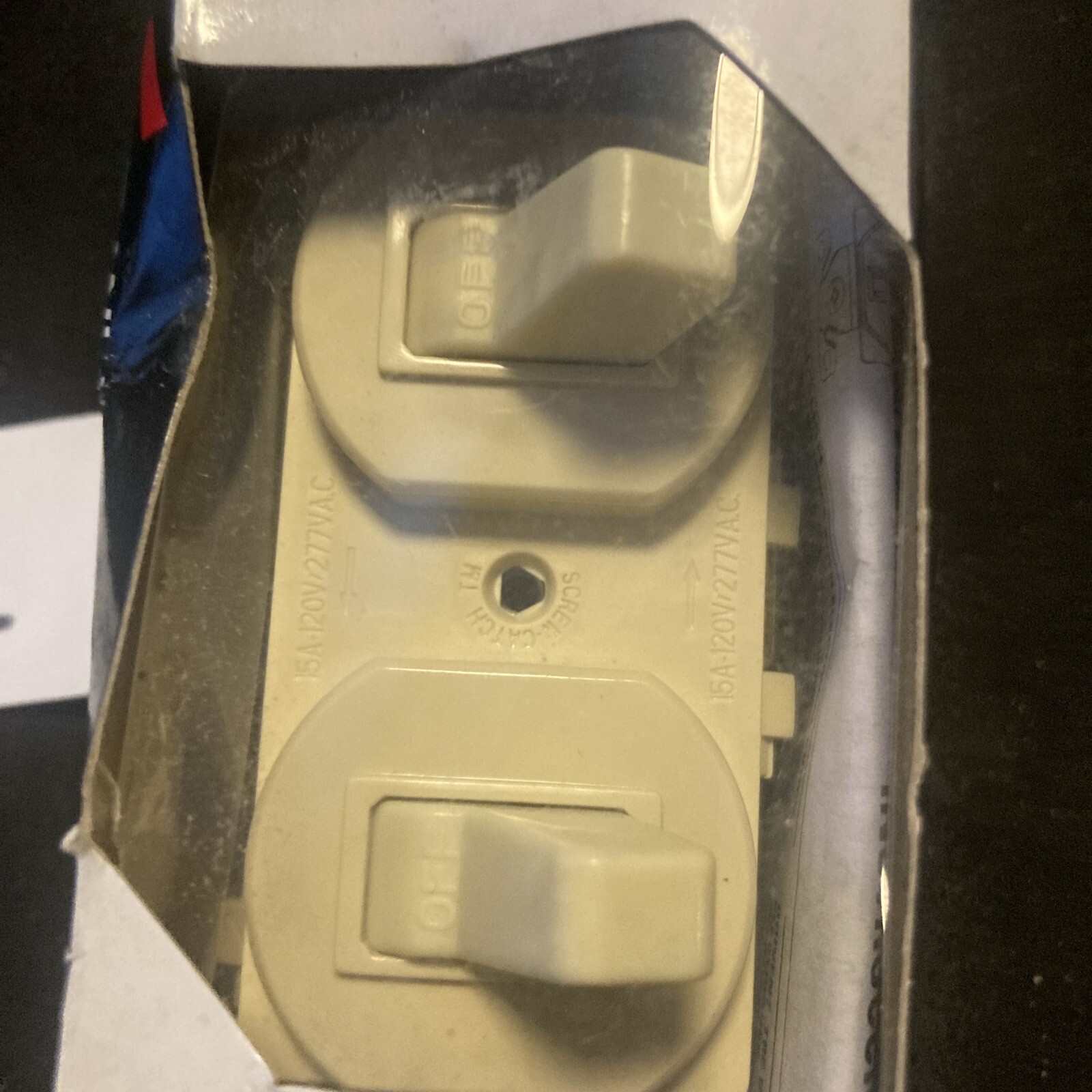 Cooper combination switch single pole switches 271V-BOX