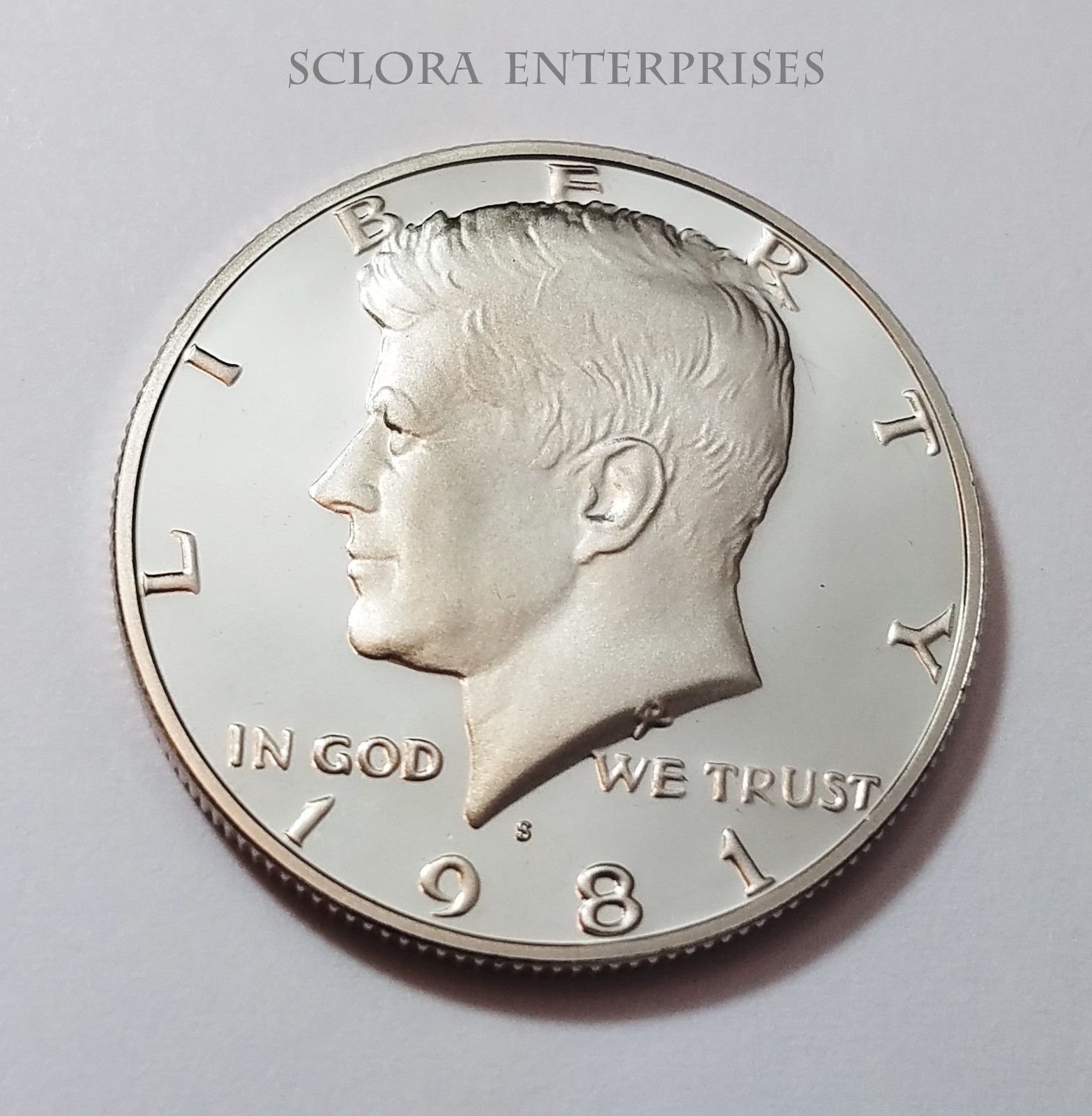 1981 S KENNEDY *PROOF* HALF DOLLAR  *TYPE I (1)*  **FREE SHIPPING**