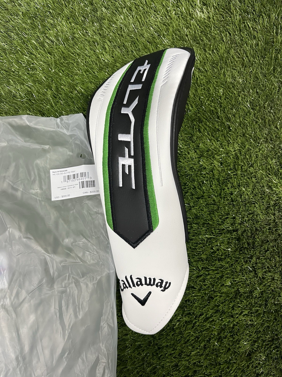 NEW Callaway Elyte Fairway Wood Headcover
