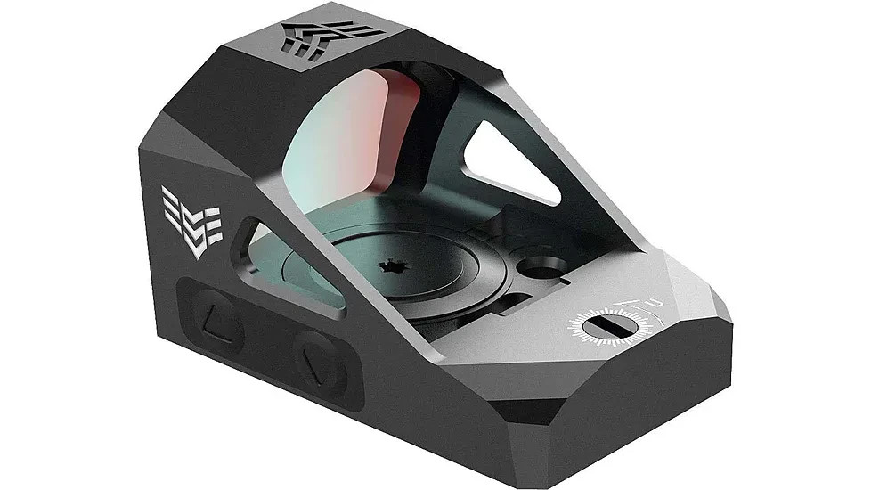 Swampfox Justice 1x27mm Red 3 MOA Dot Micro Reflex Sight For RMR Footprint