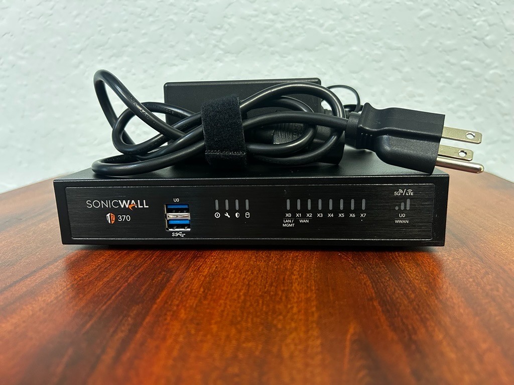 SonicWall TZ370 Firewall | Model Number APL57-100