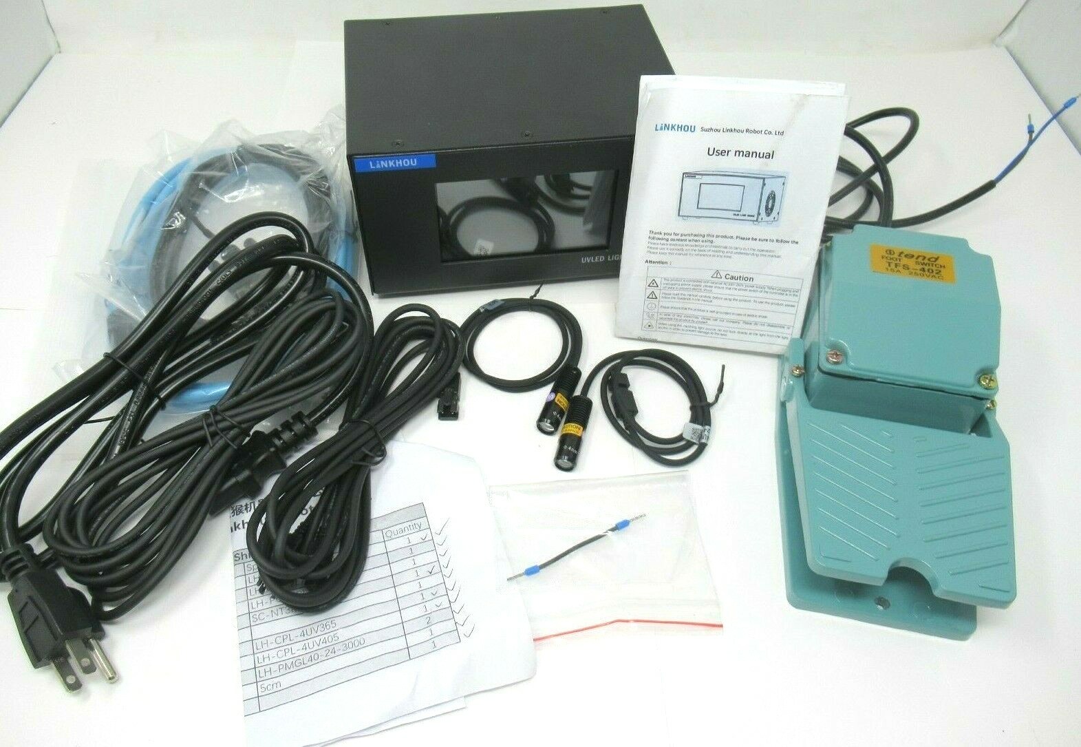 Linkhou LH-UVELC-TP-2CH UV LED Light Source System *BRAND NEW*