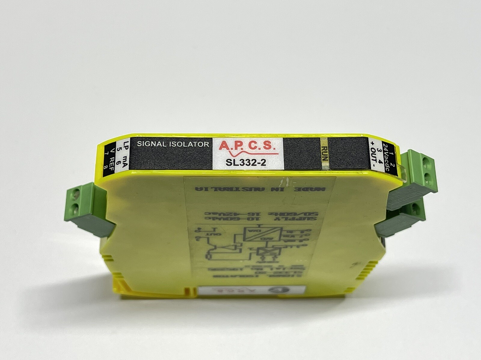 A.P.C.S. Ness Signal Isolator SL332 20 Field Programmable V mA Selectable #2