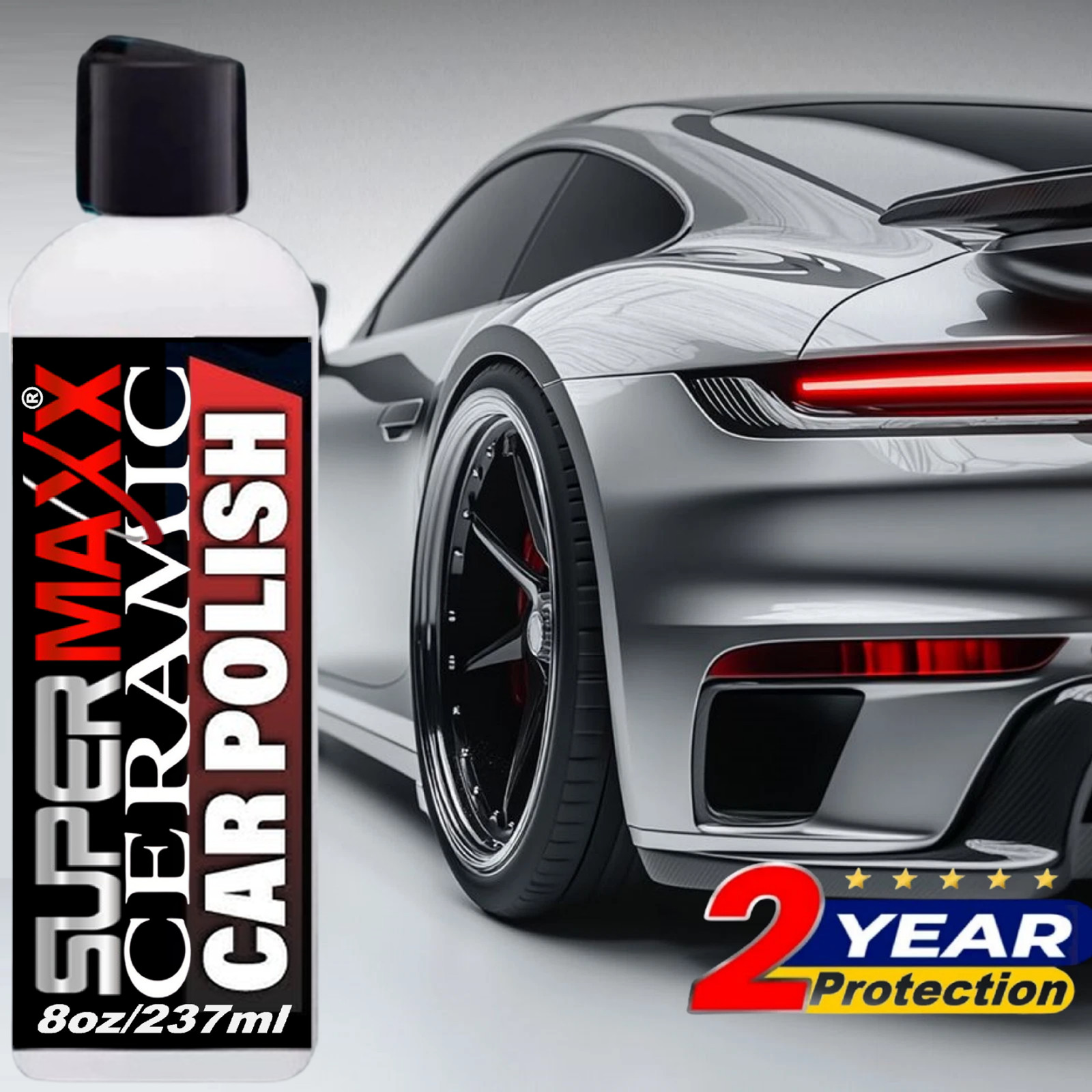 CERAMIC CAR COATING CAR WAX POLISH TRICURE TECHNOLOGY "HIGH GLOSS" POLYSILAZANE