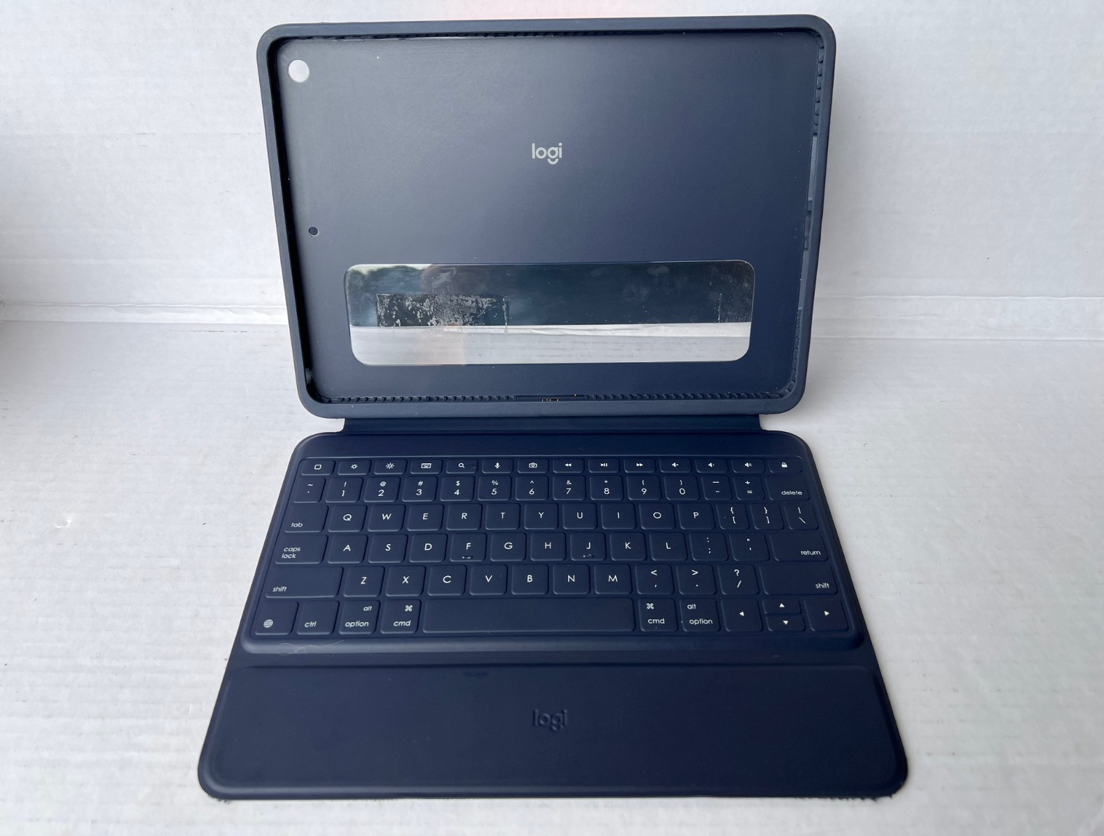 2 Pack - Logitech Rugged Combo 3 Keyboard Case Apple iPad (7th 8th 9th gen) Used