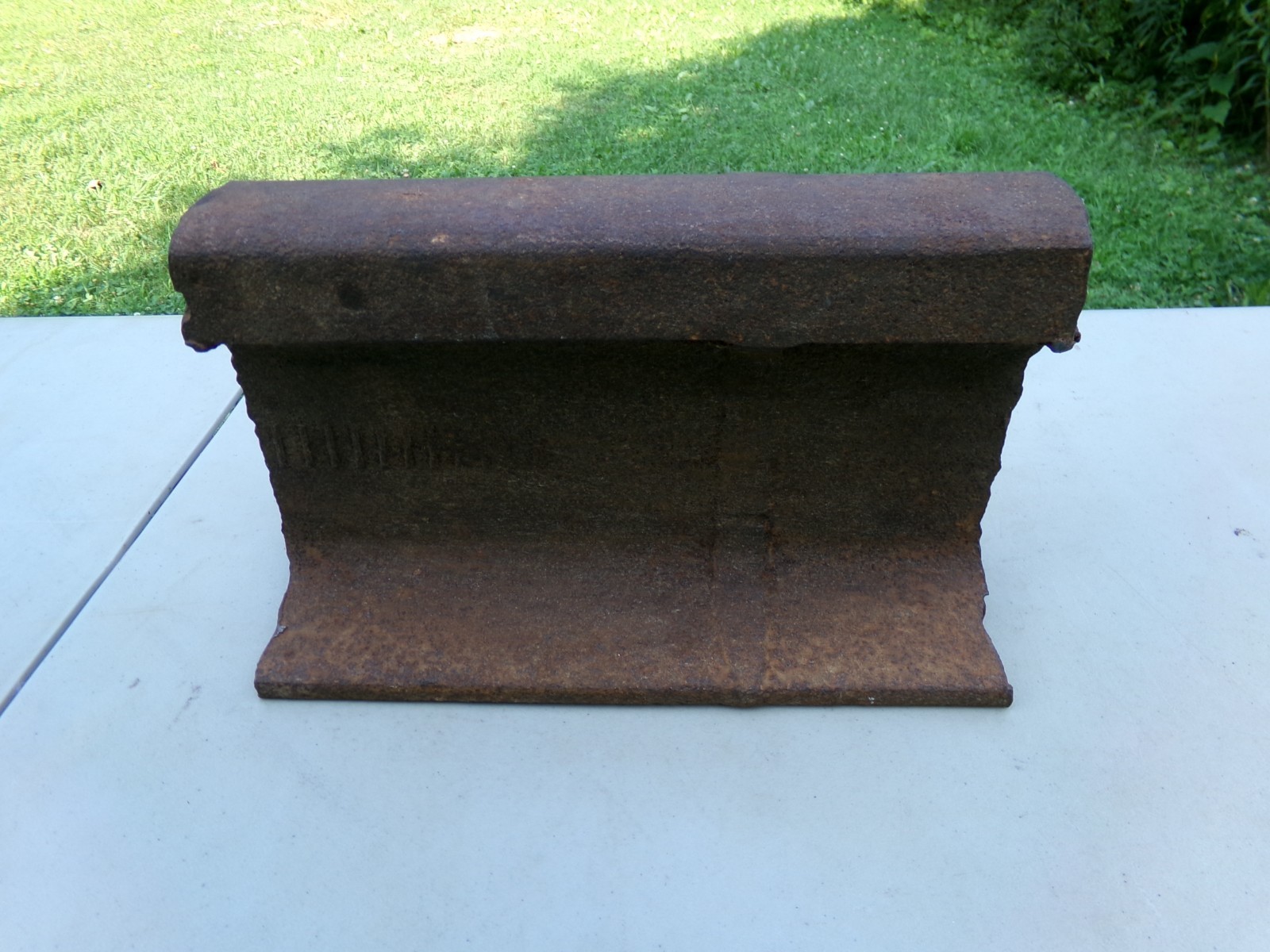 12" Railroad Train Track Anvil Blacksmith Tool 47Lbs