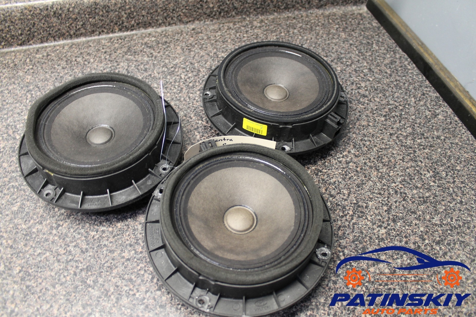 2010 HYUNDAI ELANTRA AUDIO SOUND SPEAKER SPEAKERS SET OF 3 RADIO 10