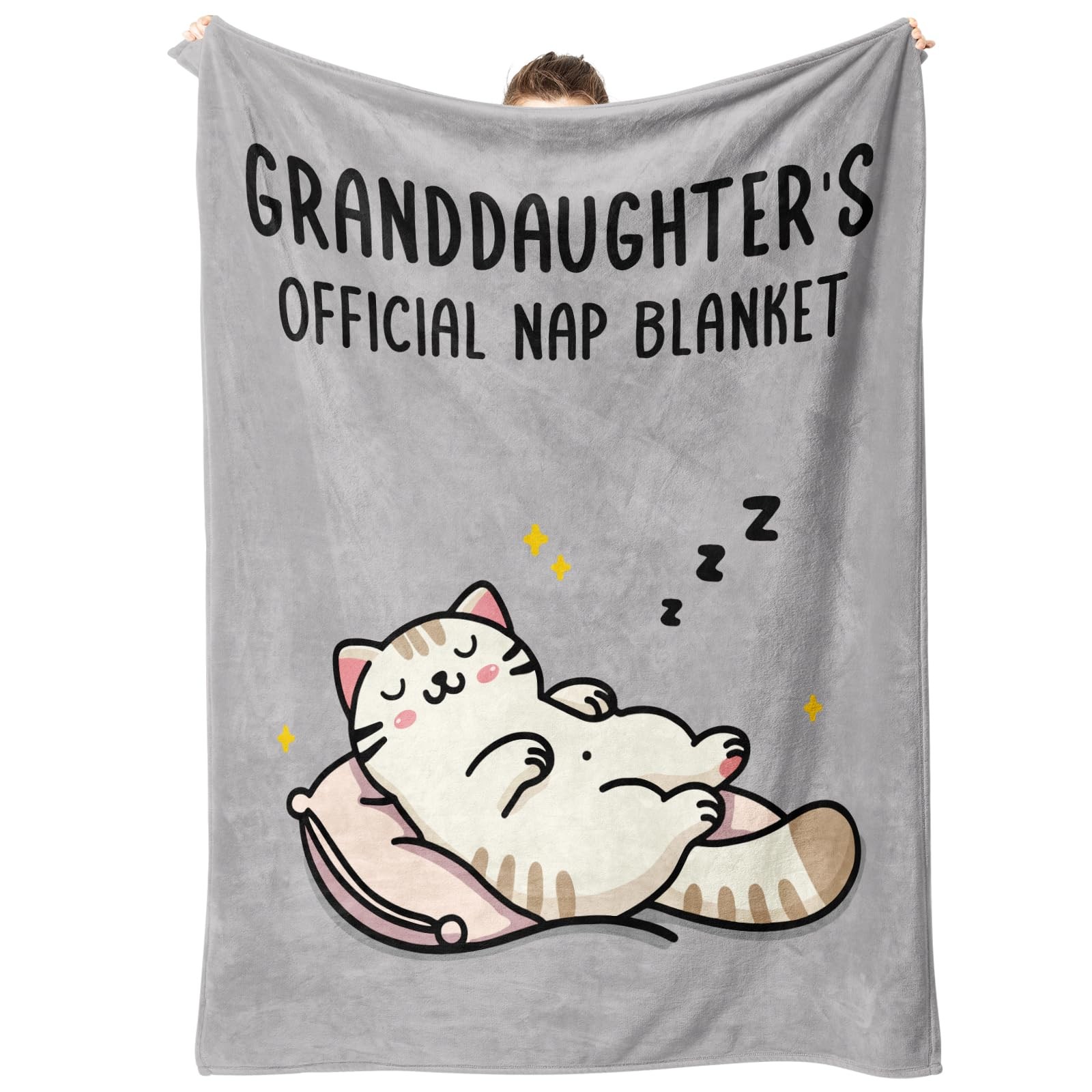 Granddaughter Blanket Gifts Grandma Grandpa Birthday Graduation Present