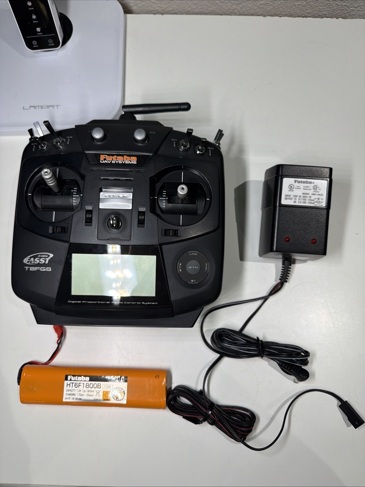 Futaba T8FG Super FASST 2.4GHz 14 Ch & New Battery, Futaba Tested and Serviced