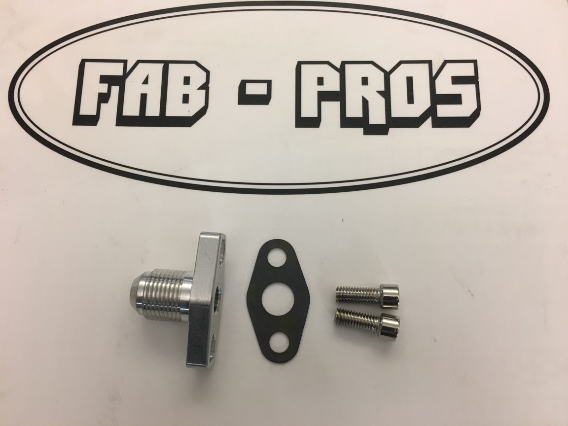 Oil RETURN Fitting Flange for Borg Warner EFR Turbos 6258 6758, 7163 -> -10 AN