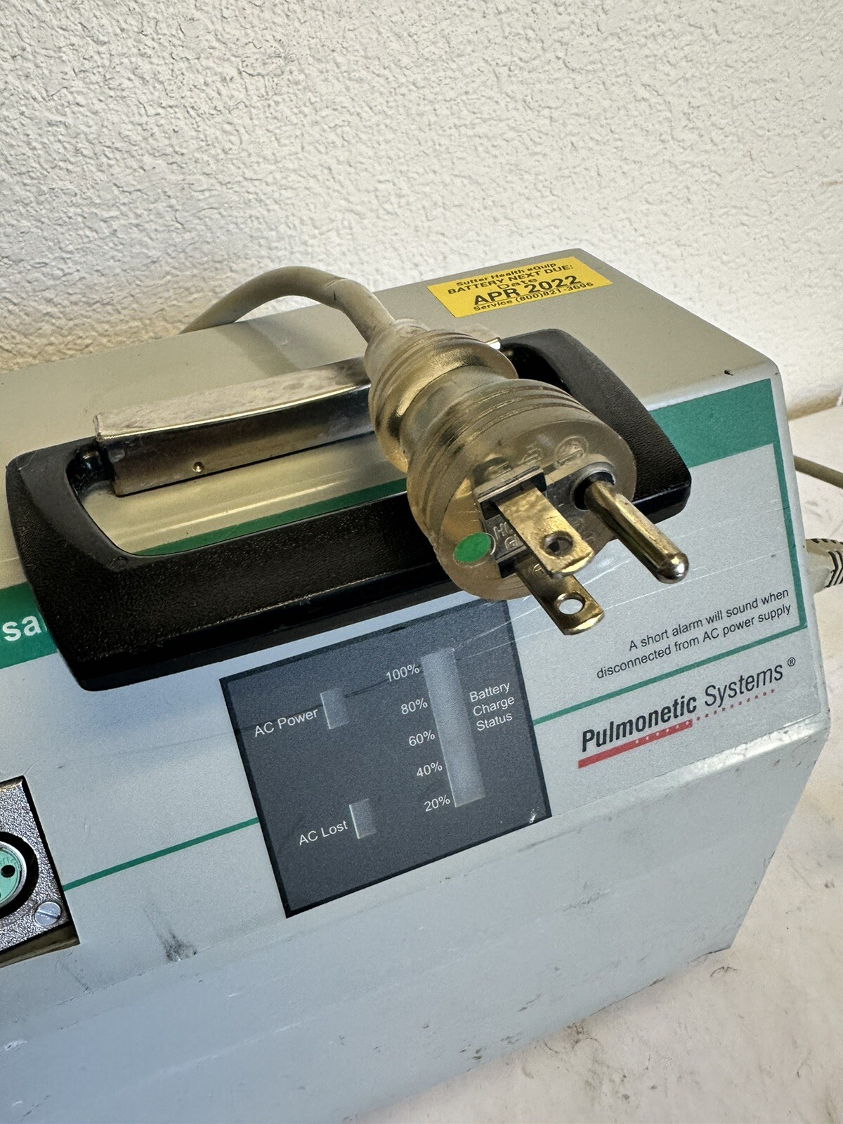 Pulmonetic Systems LTV Universal Power Supply