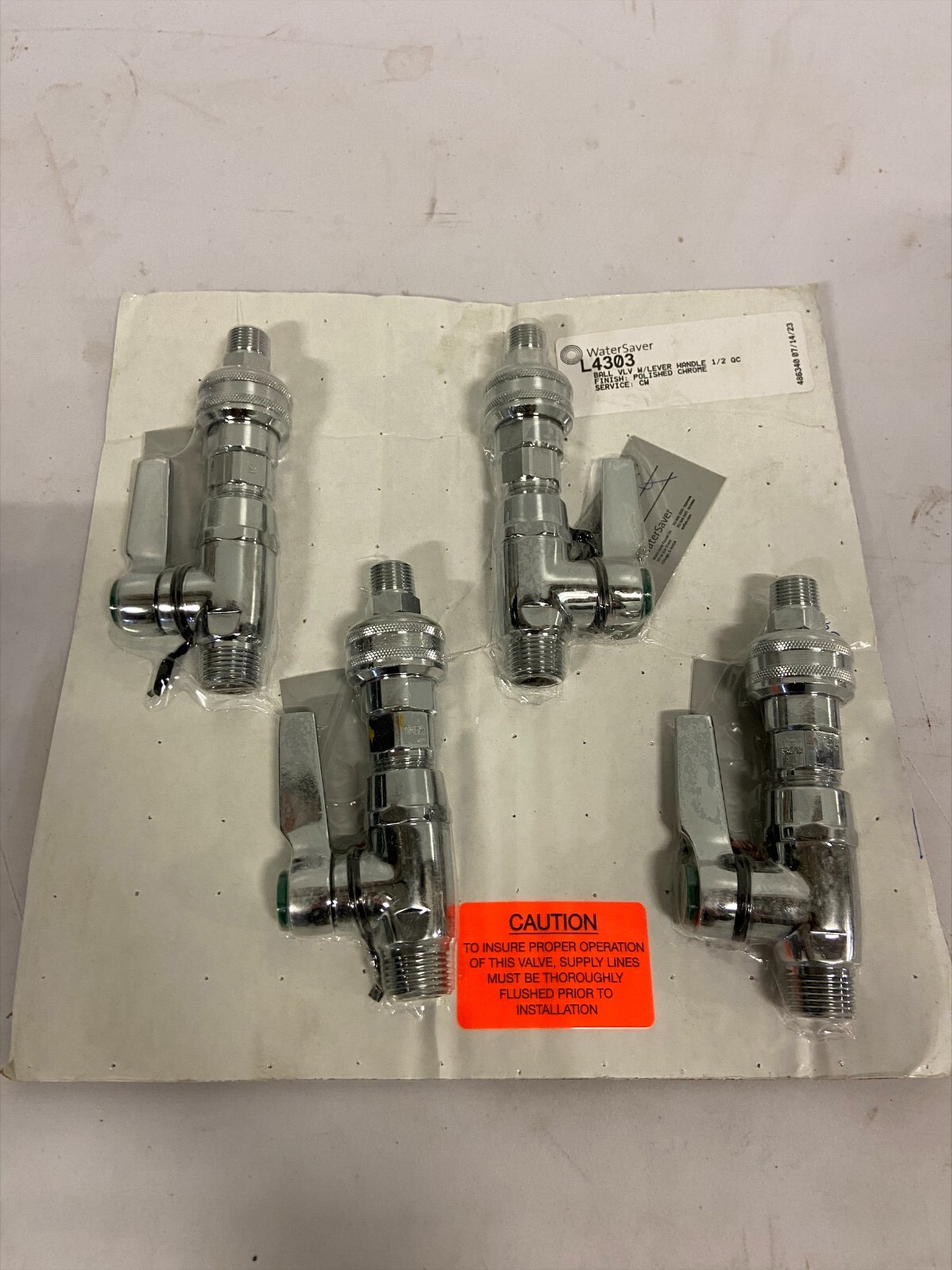 Watersaver Quick Connect Valve