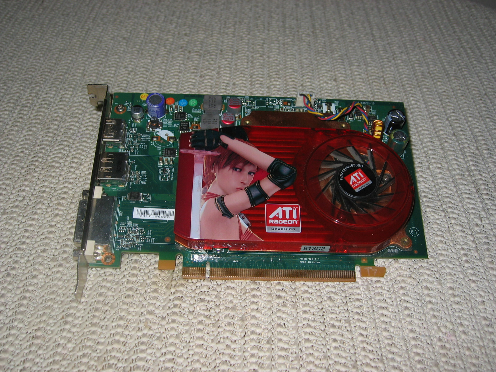 ATI RADEON  Graphics Card - ATI-102B38201(B) - TESTED AND WORKING