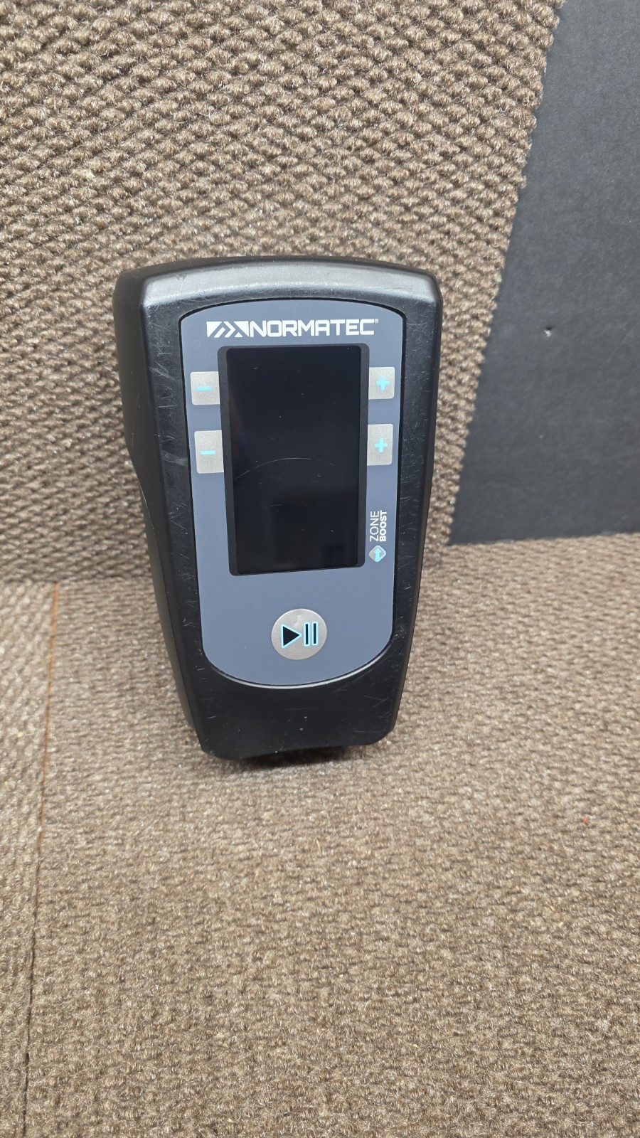 Normatec Pulse Leg Compression Recovery pump. No compression sleeves.