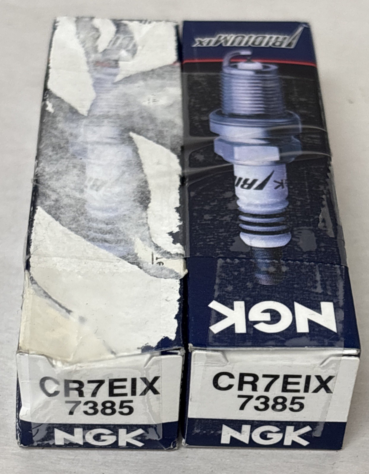 NGK Iridium IX Spark Plugs CR7EIX 7385 For Yamaha Suzuki Kawasaki (2) #S1192