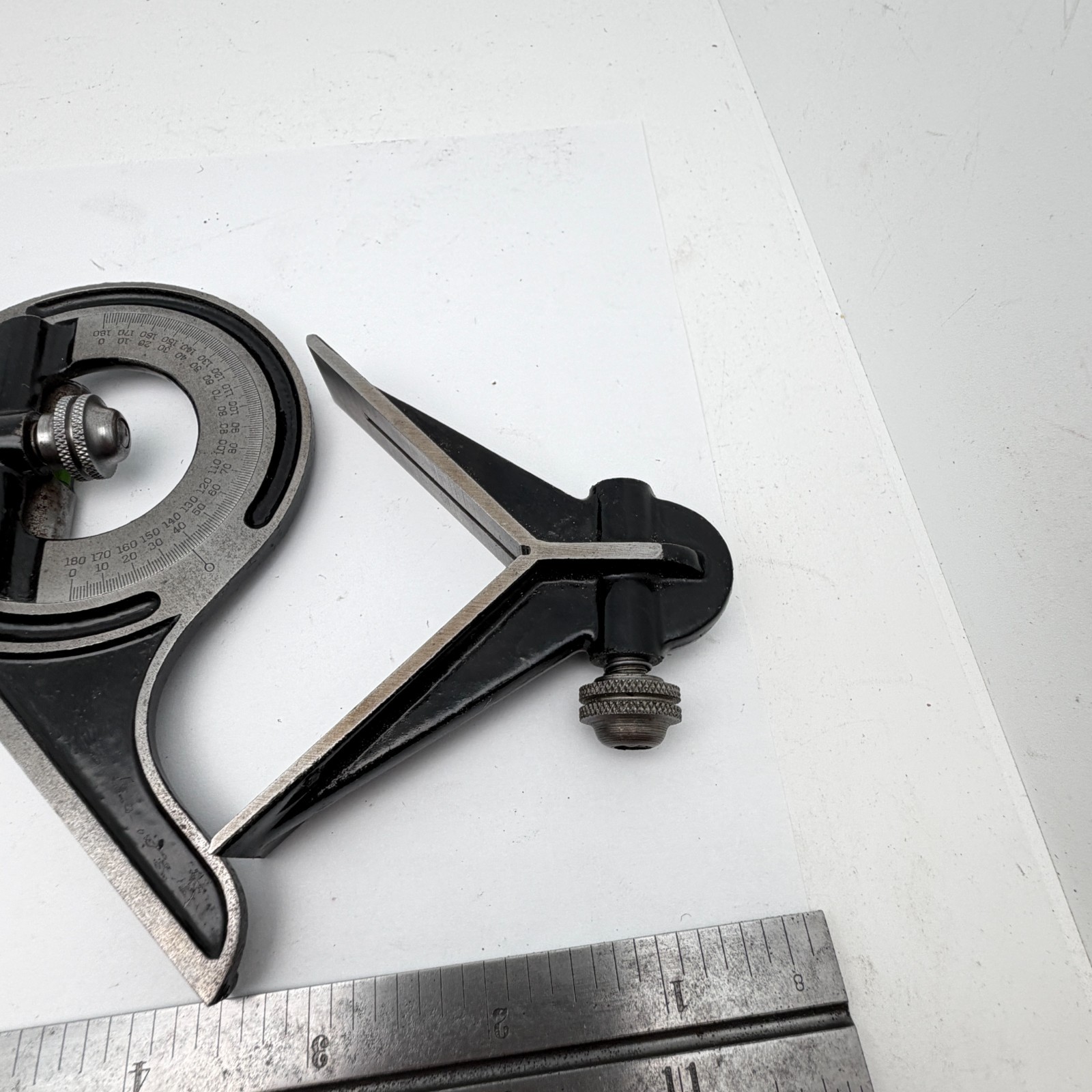 Preowned 12" UNION TOOL Co. Combination Square & Centrefinder Machinists