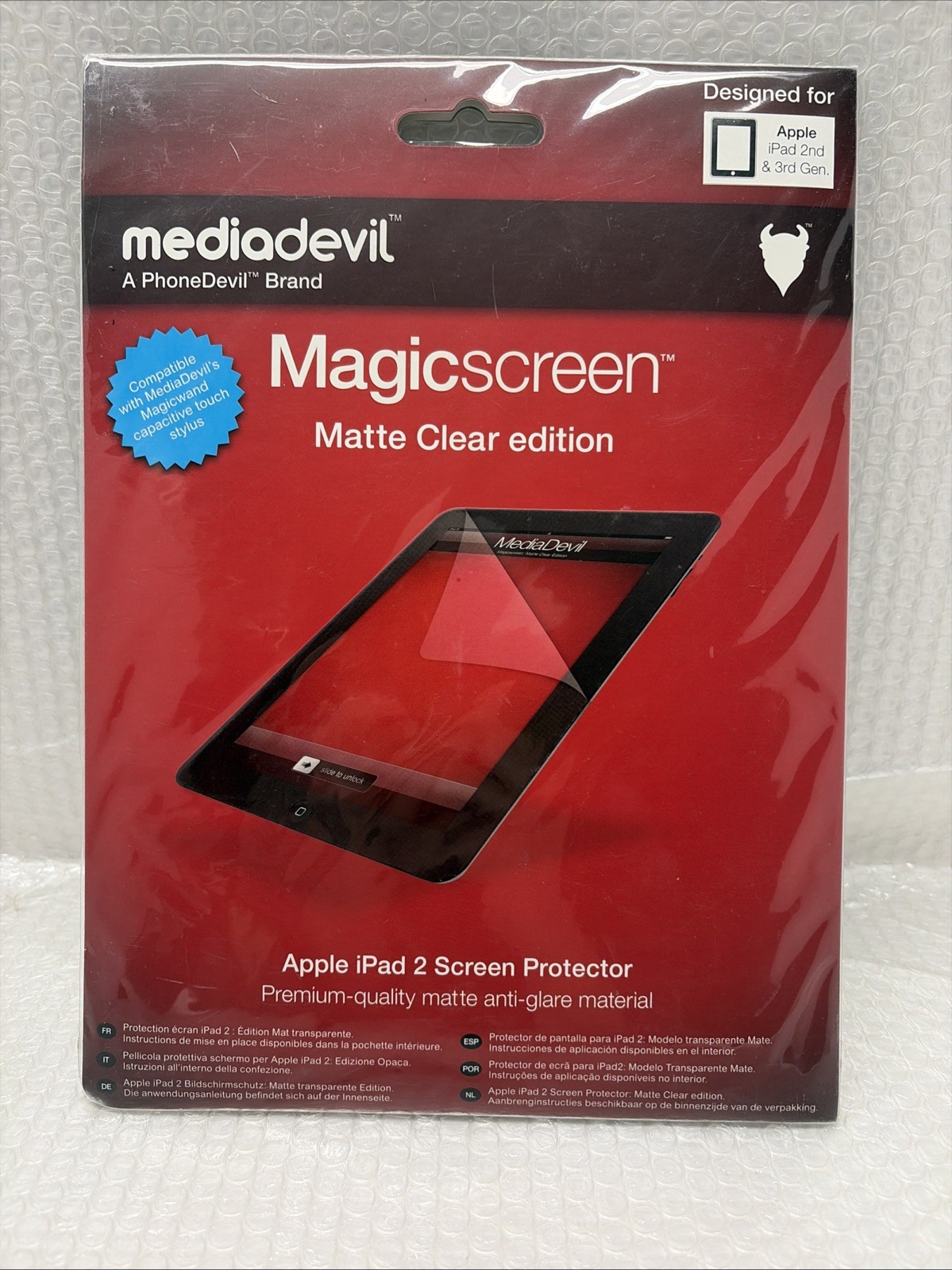 Apple Ipad 2 Screen Protector Magicscreen Crystal Clear Edition