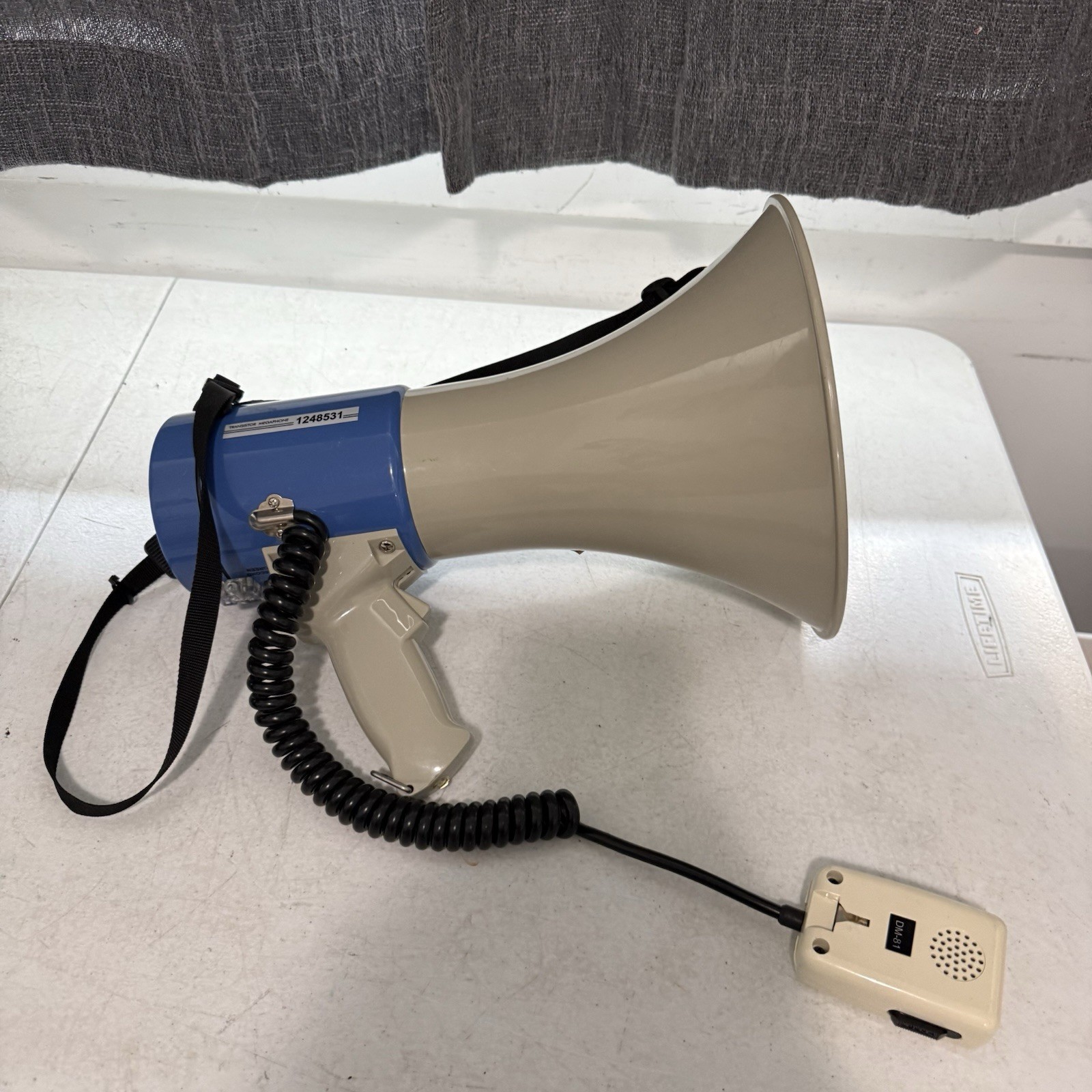 1970's Fanon MV-5S Transistorized Vintage Bullhorn and Megaphone