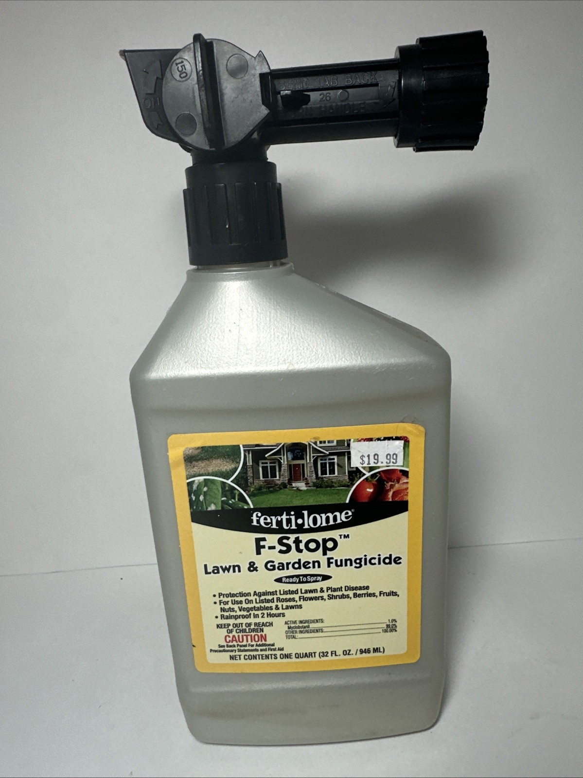 Ferti•lome F-stop Lawn & Garden Fungicide With Hose End Spray 32oz lawn roses