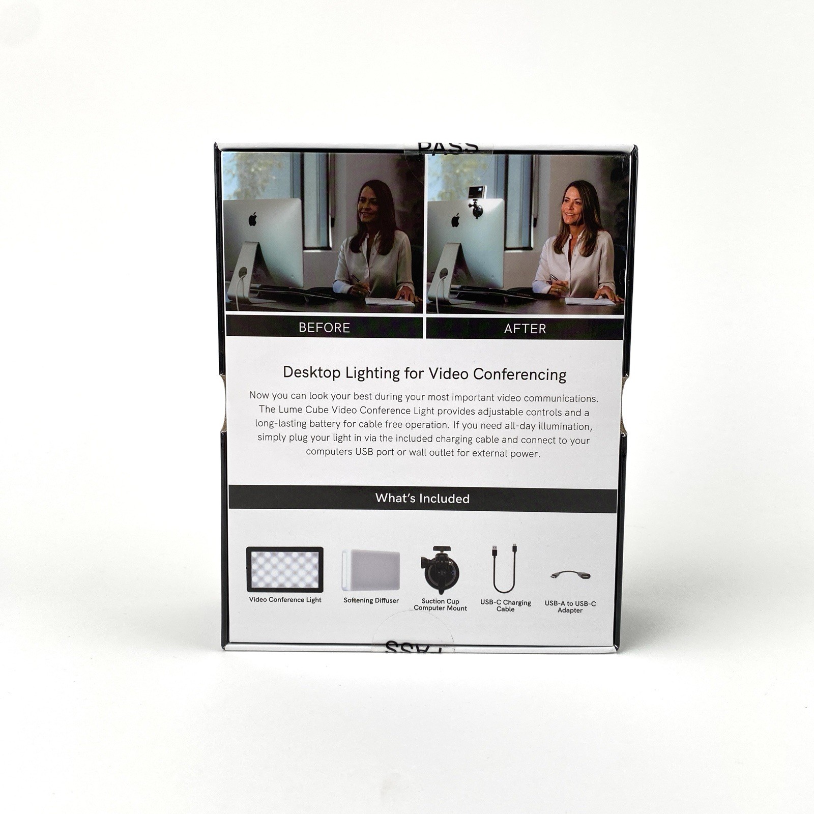 Lume Cube Video Conference Lighting Kit for Desktops & Laptops LC-VC2