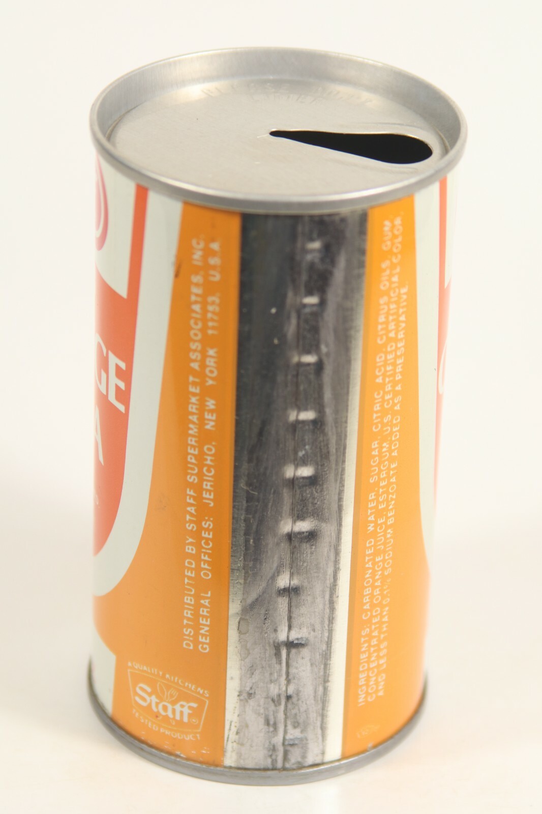 Staff Orange Soda Can - 12oz S/S