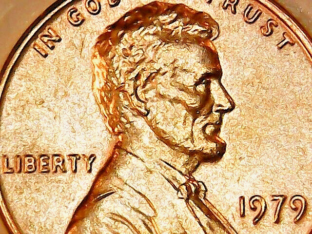 1979 American Cent Uncirculated Red Lincoln Memorial Penny Philadelphia Mint