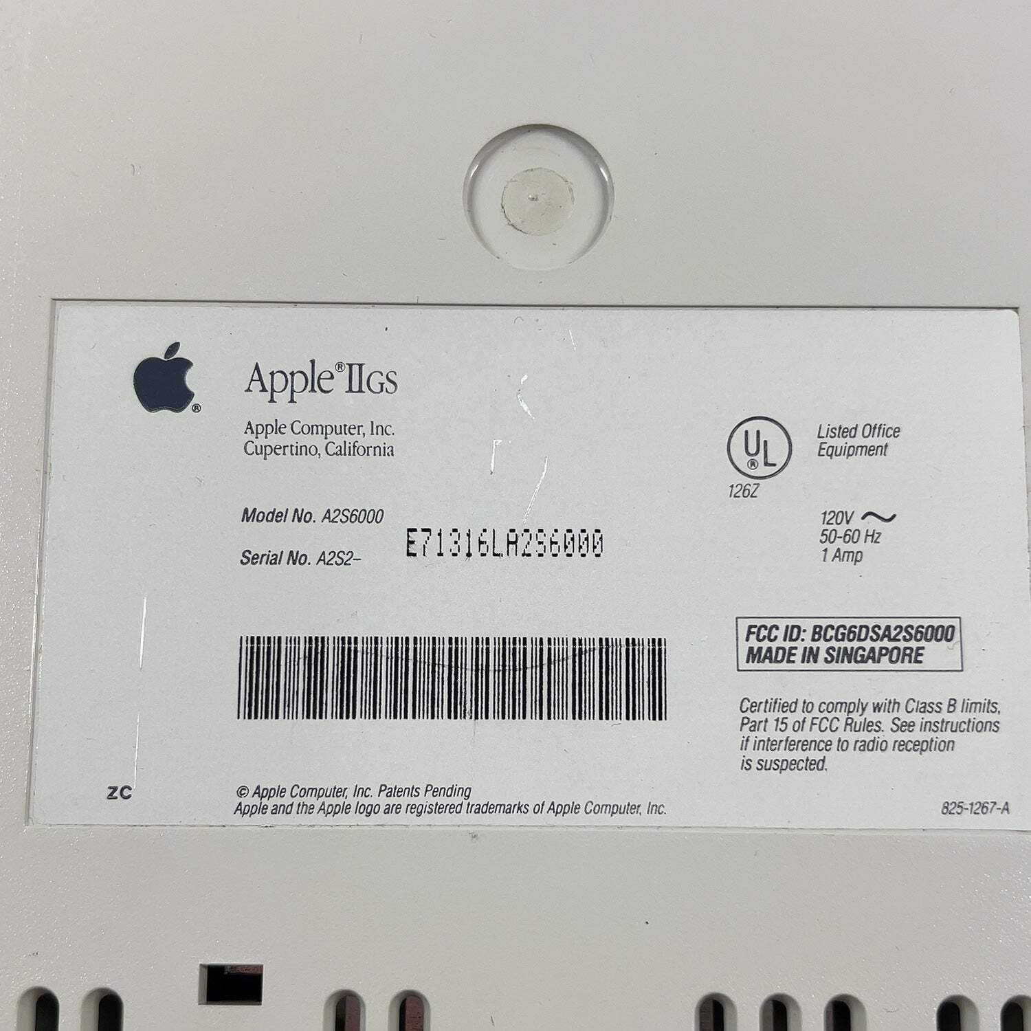 Apple IIGS Woz Edition Computer A2S6000
