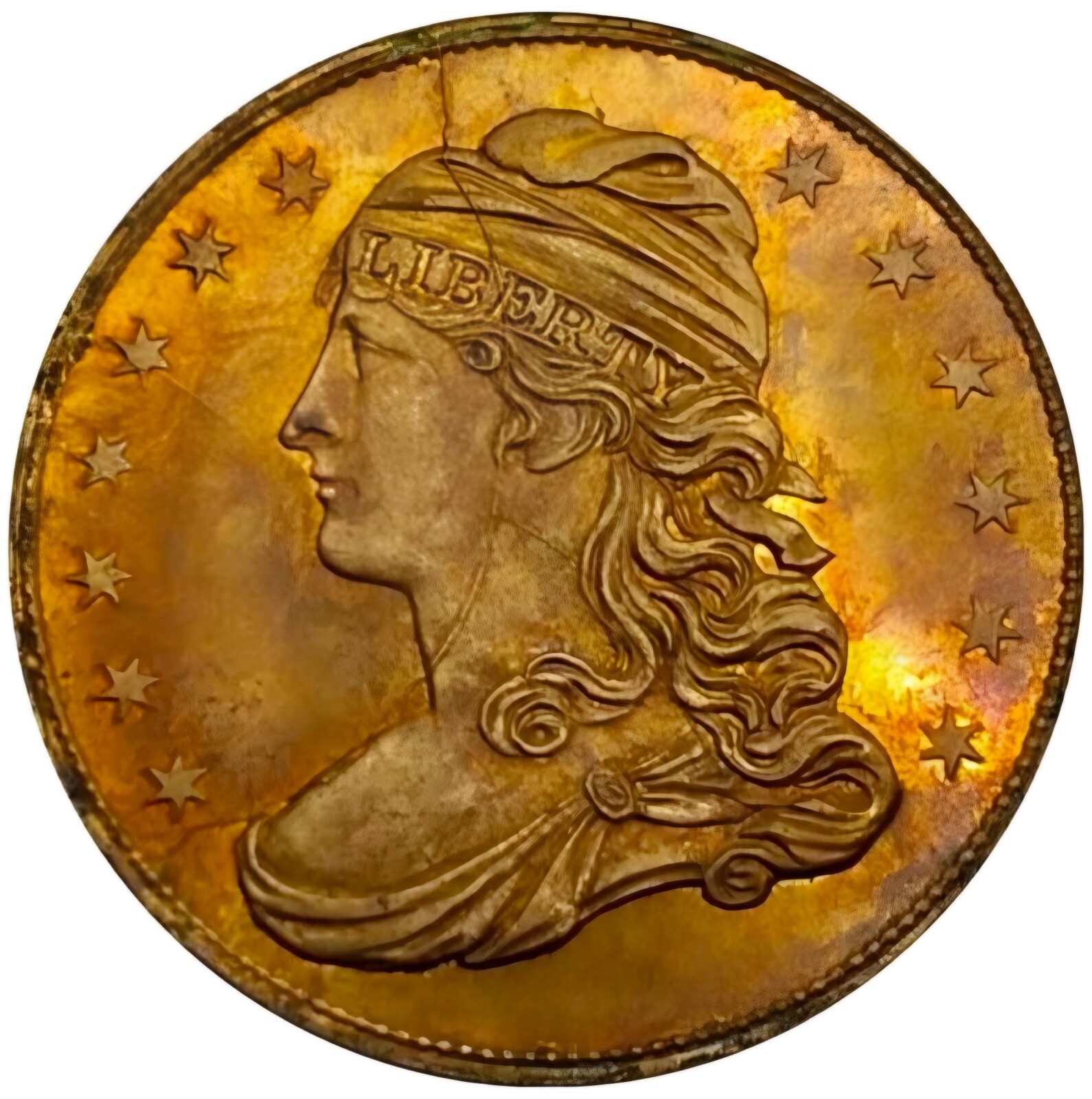 (1850's) Liberty 35/ GTT-1b (R-6) P T Barnum Merchant Token