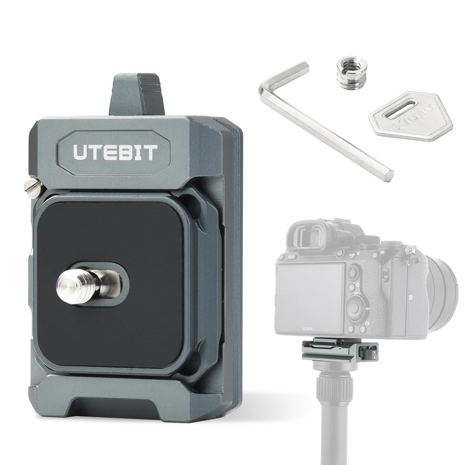 UTEBIT Quick Release Plate Kit, Arcac/F38 Interface Camera Quick Release Plate M
