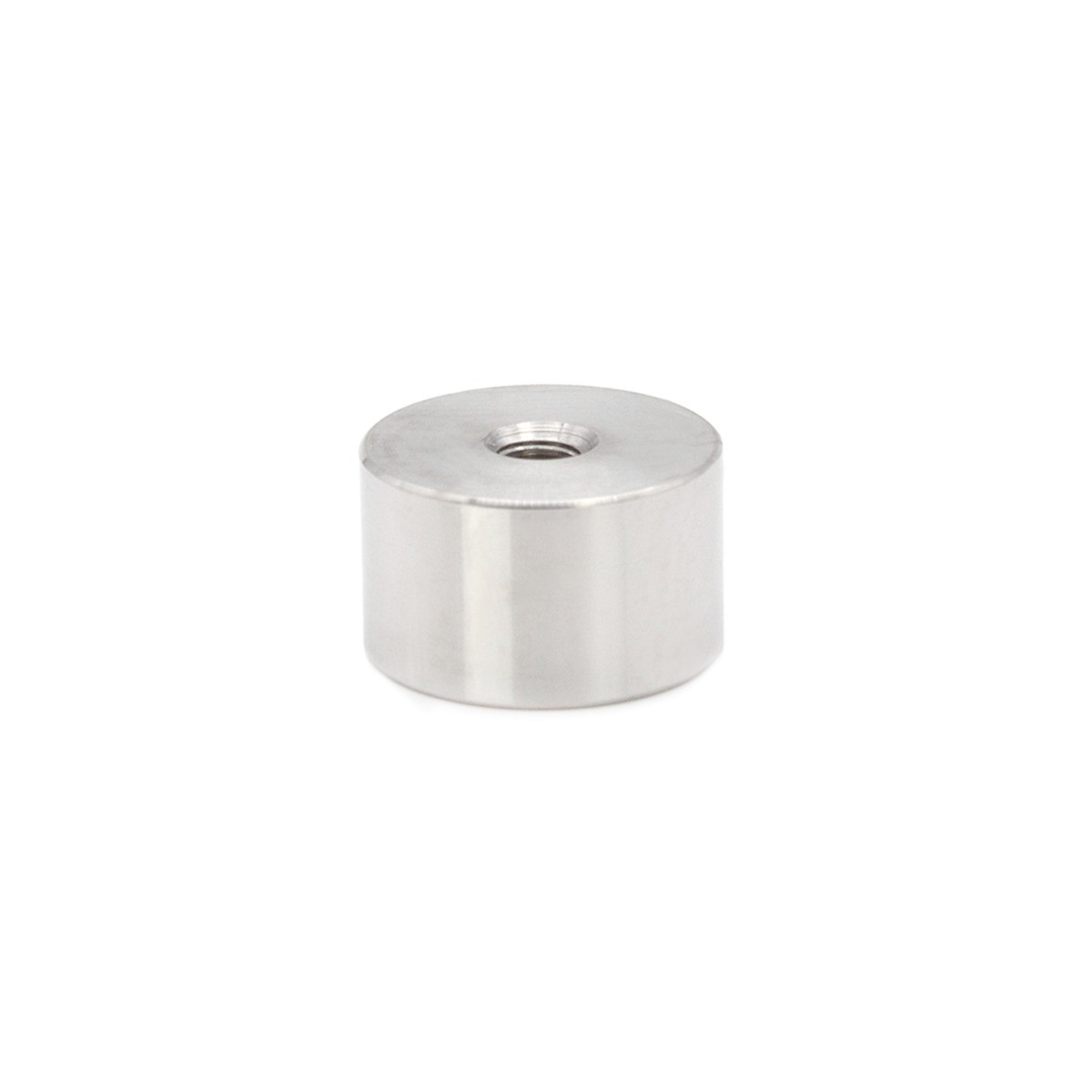 FHC S2X12BS 2" Diameter x 1/2" Tall Standoff Base - Brushed Stainless