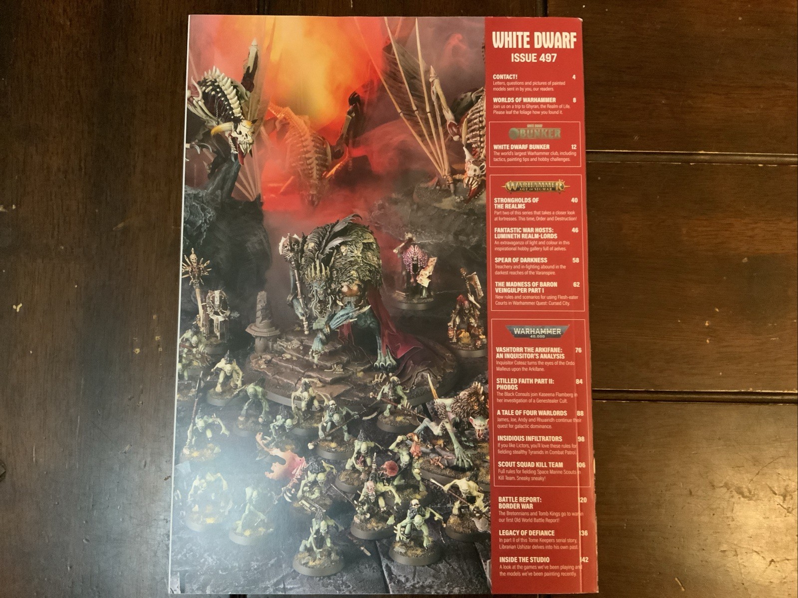 WHITE DWARF ISSUE 497 WARHAMMER MAGAZINE