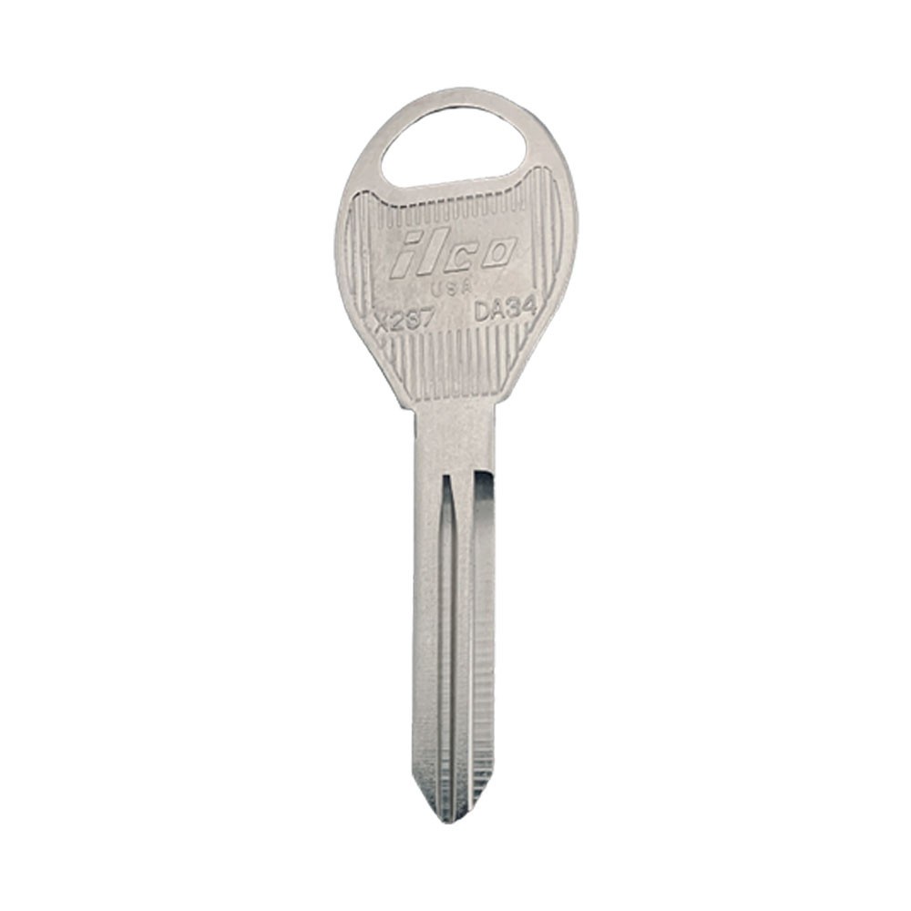 DA34 / X237 Key Blank  Nickel