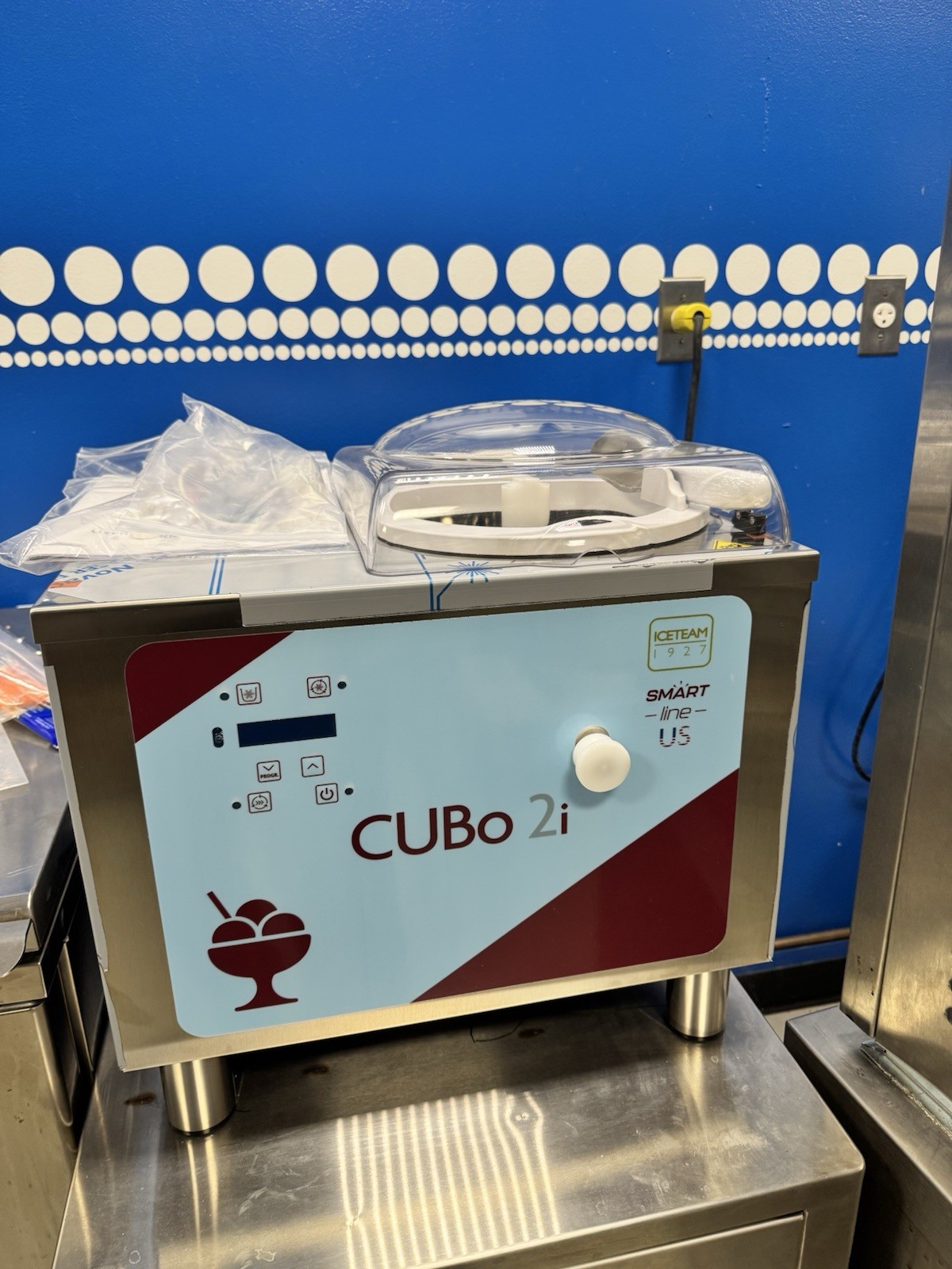 NEW Carpigiani Cattabriga Coldelite Model Cubo 2
